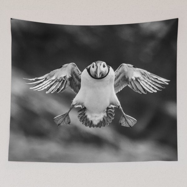 Item preview, Puffin Coming In To Land designed and sold by Alec Stewart.