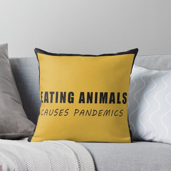Item preview, Eating animals causes pandemcs designed and sold by RetroFrame.