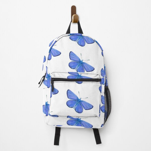 Item preview, Adonis Blue Butterfly Watercolor Painting Artwork designed and sold by Alison Langridge.