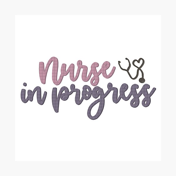 Item preview, Nurse in Progress - Career designed and sold by lolalistic.
