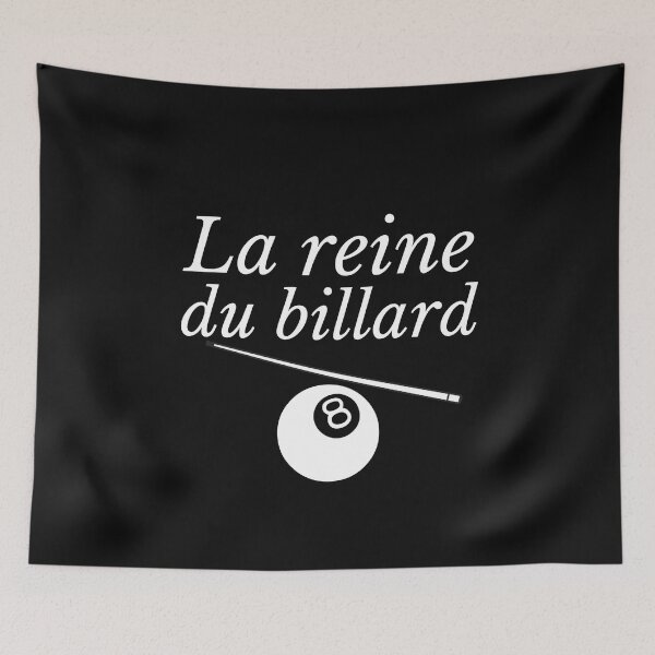 Item preview, La reine du billard, pool queen designed and sold by Smileycreation.