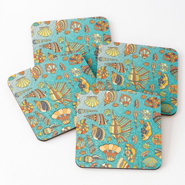 Item preview, Beach Treasures seashells designed and sold by cutecrazytshirt.
