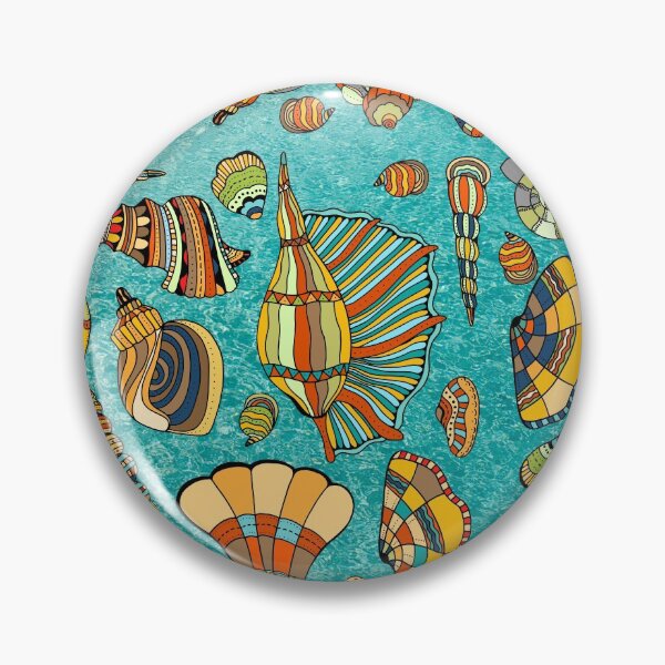 Item preview, Beach Treasures seashells designed and sold by cutecrazytshirt.