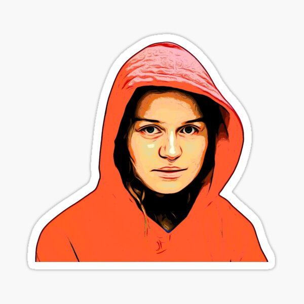 Listen To Girl In Red Stickers Redbubble