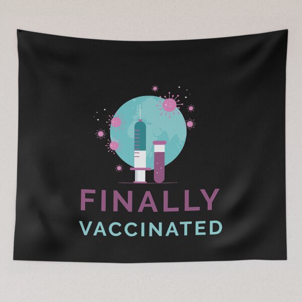 Item preview, Finally vaccinated designed and sold by Sam Artist.