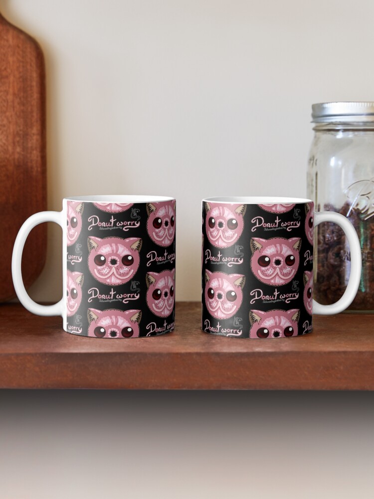 Thumbnail 2 von 6, Kaffeebecher, Donut worry! designt und verkauft von Boxcats.