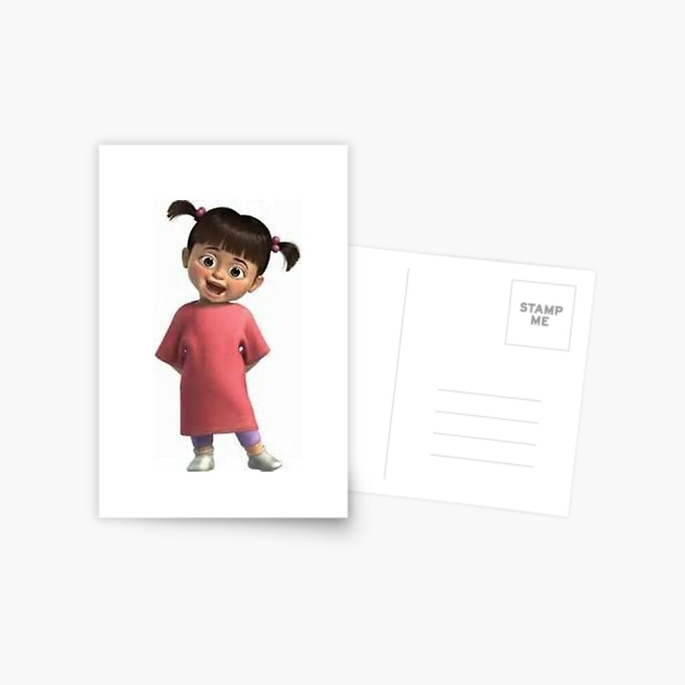 Boo Monsters Inc. T-shirt Greeting Card
