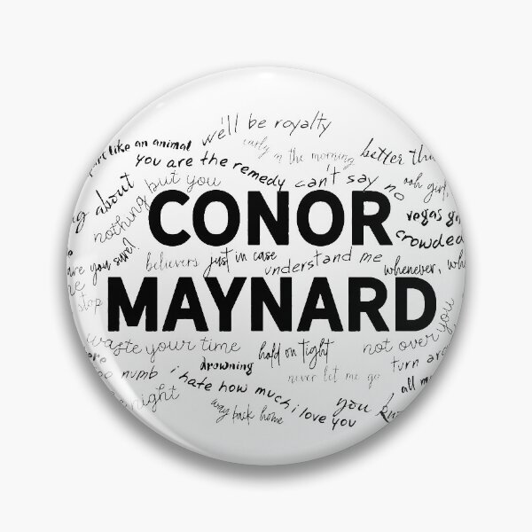 Item preview, Conor Maynard Lyrics designed and sold by janesfandesigns.