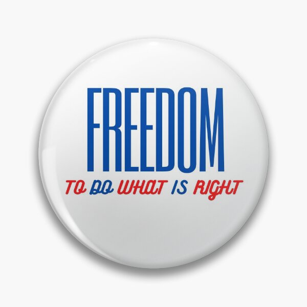 Item preview, Freedom -Marshall quote designed and sold by Alchemytshirts.