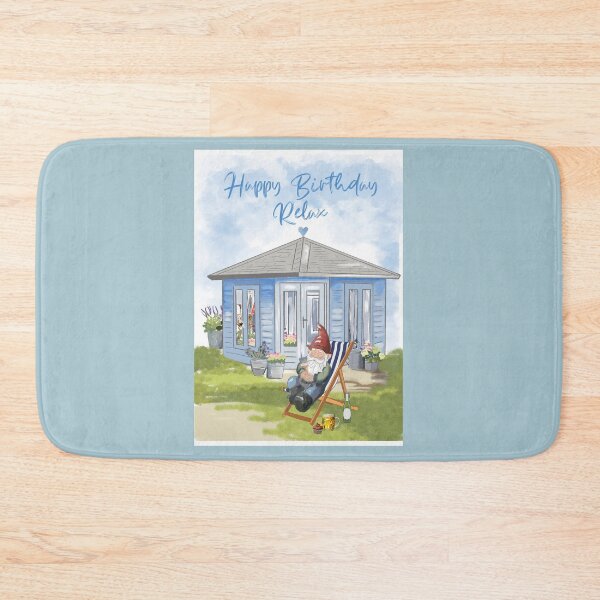 Item preview, Summer House Birthday Garden Gnome  designed and sold by Leatextileart.