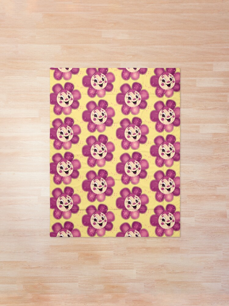 Disover Simple And Cute Kidcore Flower Quilt