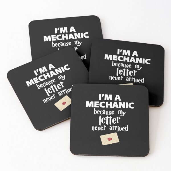 Item preview, I'm a mechanic because my wizard letter never arrived designed and sold by w1ckerman.