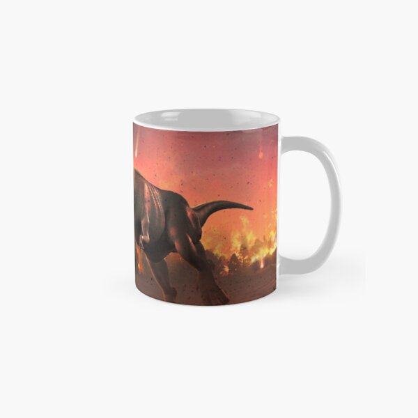 Item preview, Tyrannosaurus Rex - Fire in the Sky designed and sold by magarlick.