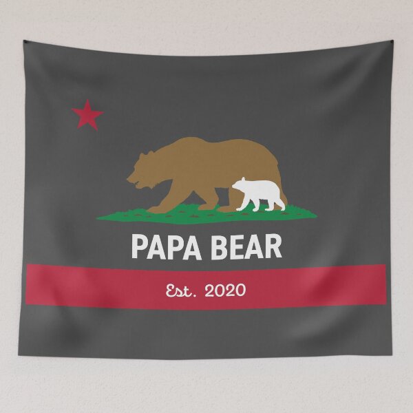 Item preview, Papa Bear California Est. 2020 designed and sold by Mellymade Design.