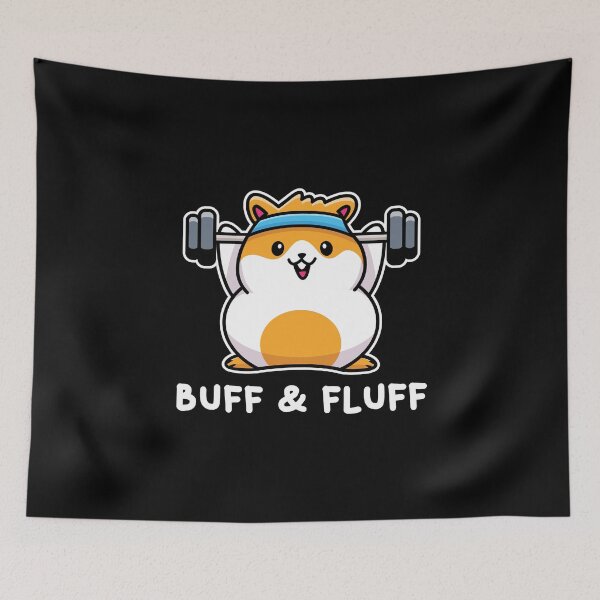 Item preview, Hamster Buff and Fluff designed and sold by designeclipse.