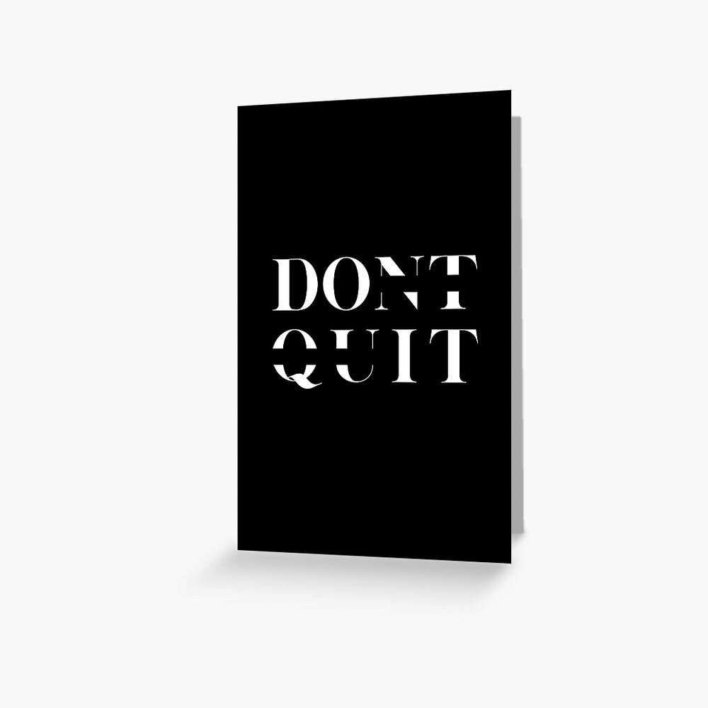 Dont Quit Do It Bossy Sassy Badass Inspirational Quote Motivational Slogans Strong Women Savage 