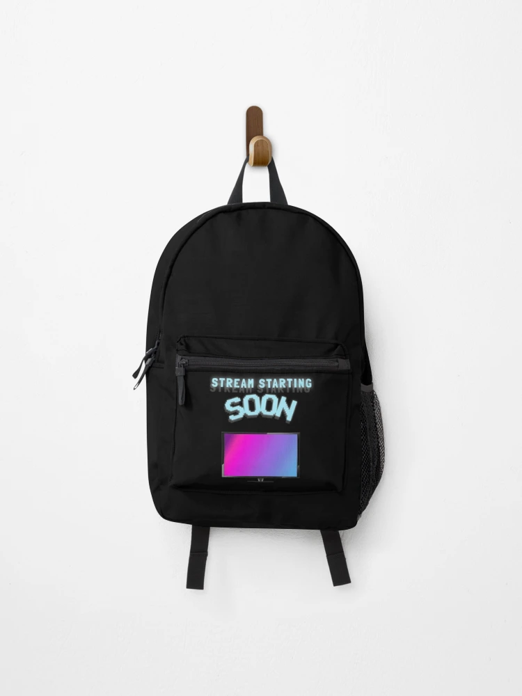 Thumbnail 1 of 3, Backpack, Stream Starting Soon designed and sold by jtechlimitless.