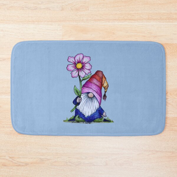 Item preview, Cosmos flower gnome designed and sold by SarahCD13.