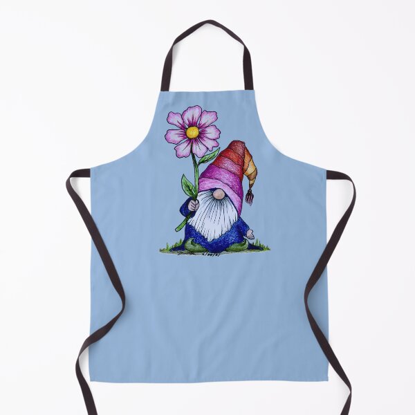 Item preview, Cosmos flower gnome designed and sold by SarahCD13.