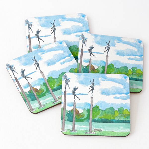 Item preview, Fairies on Kelly Drive in Philadelphia designed and sold by ElizaC.