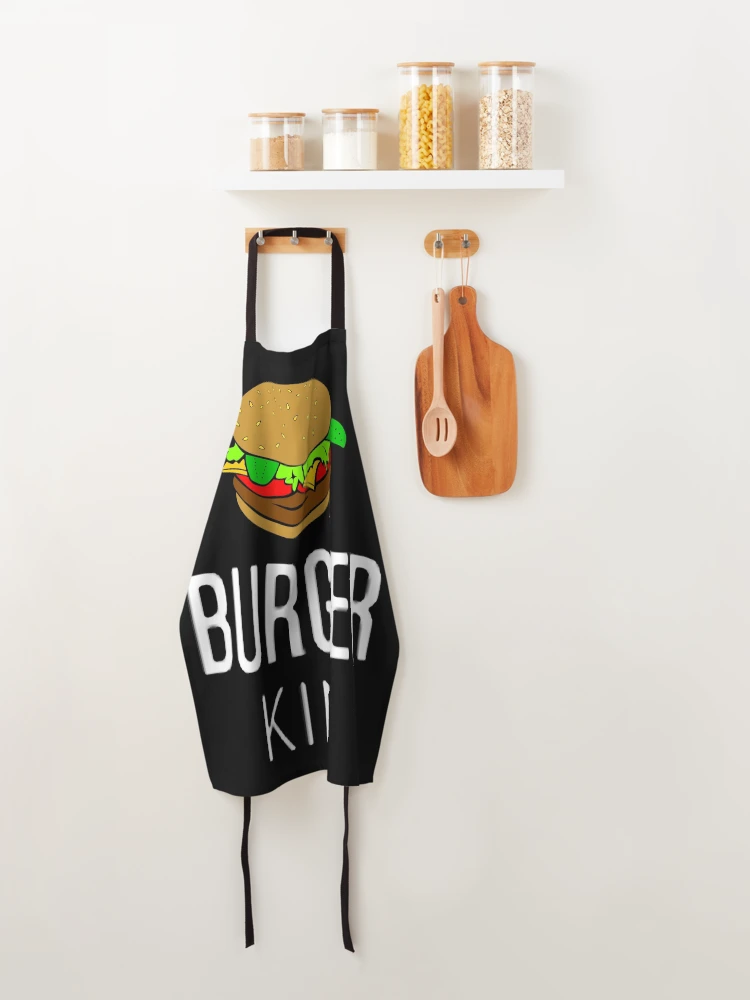 Thumbnail 4 of 6, Apron, Burger Kin designed and sold by Macspayne.