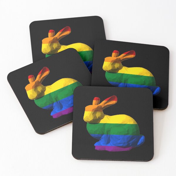 Item preview, Bunny gay pride designed and sold by wavethreat.