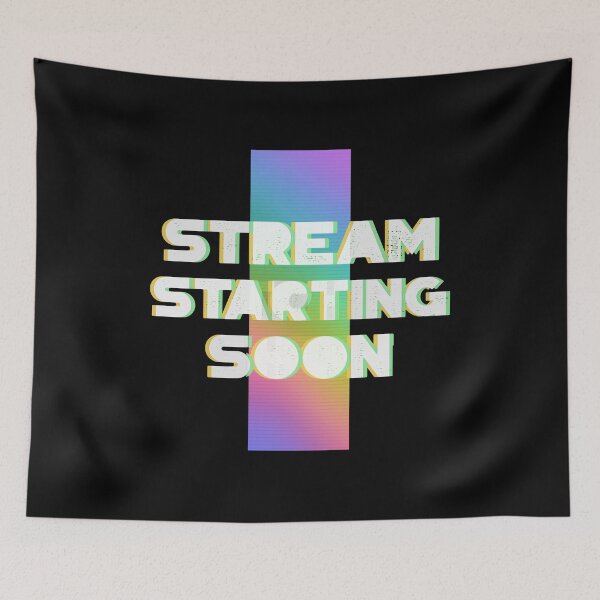 Artikelvorschau, Stream startet bald entworfen und verkauft von jtechlimitless.