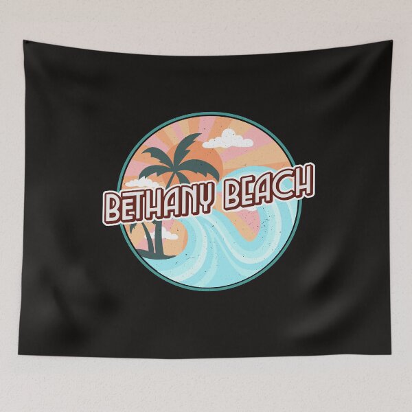 Item preview, Vintage Bethany Beach Delaware Ocean Waves designed and sold by Samsdesignshop.