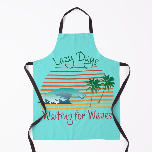 Item preview, Lazy days waiting for waves with a sea and sunset designed and sold by MultistorieDog.