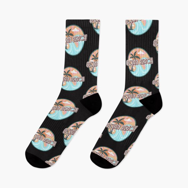 Item preview, Vintage Ocean beach San Diego California Ocean Waves designed and sold by Samsdesignshop.