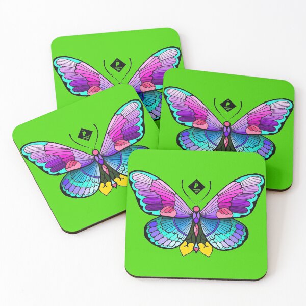 Item preview, Colored Butterfly - by P FashionArt designed and sold by BK-Fishing.
