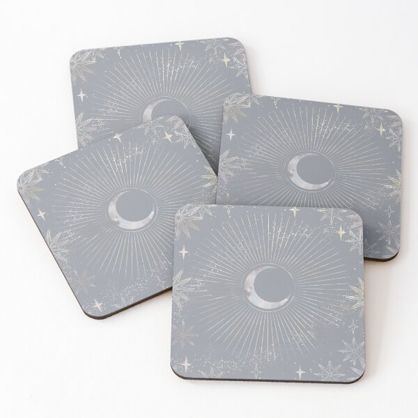 Item preview, Pale Moon and Stars designed and sold by Moon Fern Vintage.