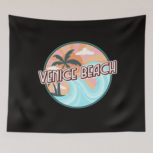 Item preview, Vintage Venice Beach Los Angeles California Ocean Waves designed and sold by Samsdesignshop.