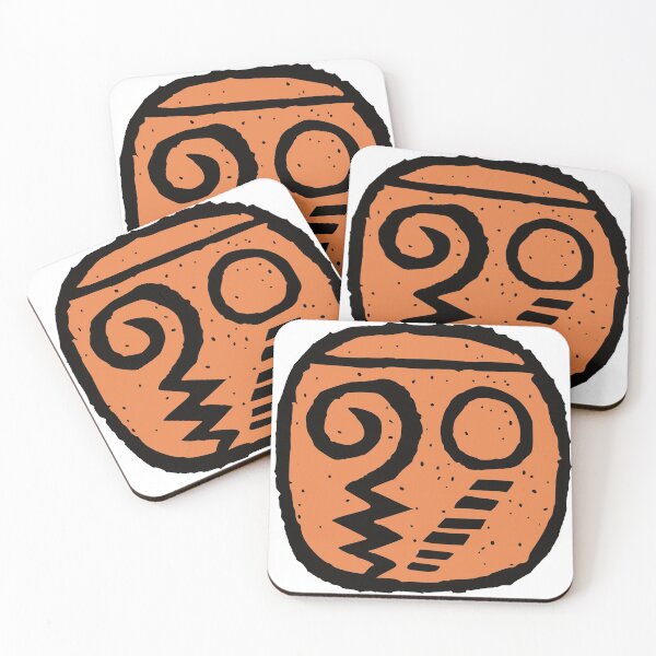 Item preview, 17. RED EARTH "KABAN". 17th Kin or Solar Seal of the Mayan Calendar. designed and sold by KinMayaShop.