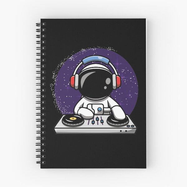 Item preview, DJ Astronaut in Space - Space Techno Gift DJ designed and sold by Lenny Stahl.