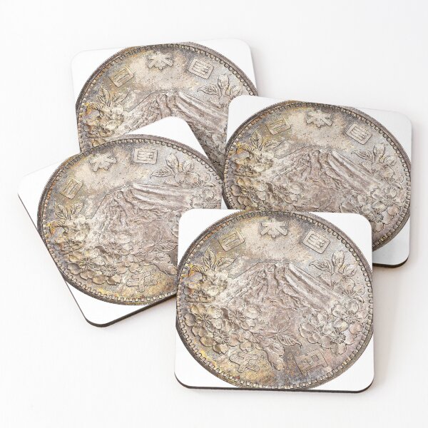 Item preview, Japan silver coin Mt. Fuji designed and sold by nompton.