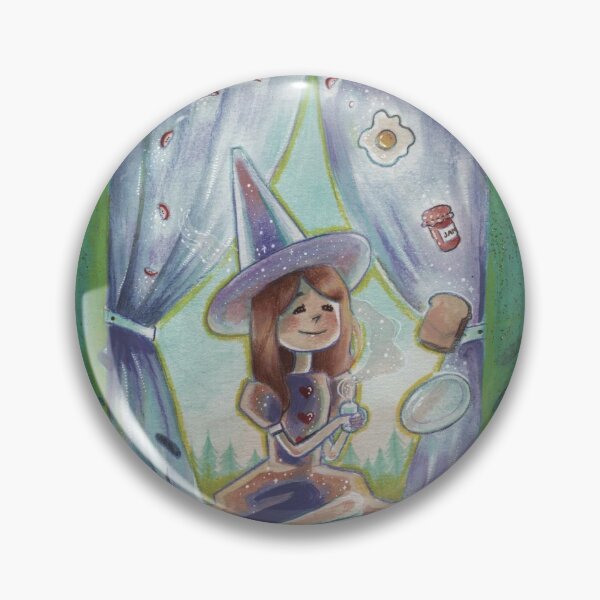 Item preview, Little Witch Making Breakfast designed and sold by Annabelle Pullen.