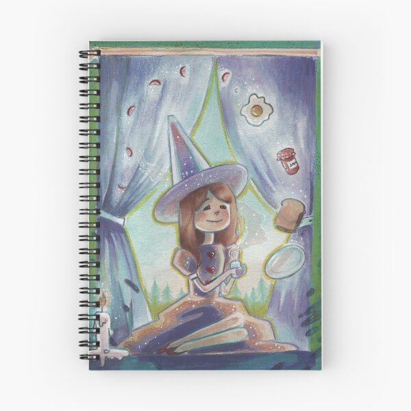 Item preview, Little Witch Making Breakfast designed and sold by Annabelle Pullen.