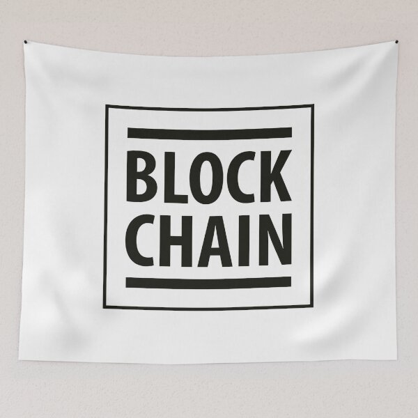 Item preview, Block Chain White designed and sold by Tobias Langner.