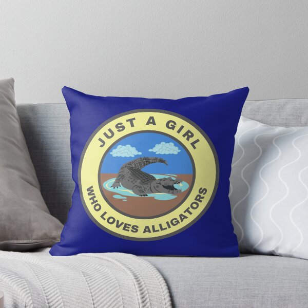 Item preview, Just a girl who loves Alligators designed and sold by fev-rocks.
