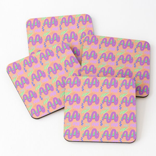 Item preview, Pastel Colorful Abstract 90's Inspired Pattern designed and sold by toohot2trot189.