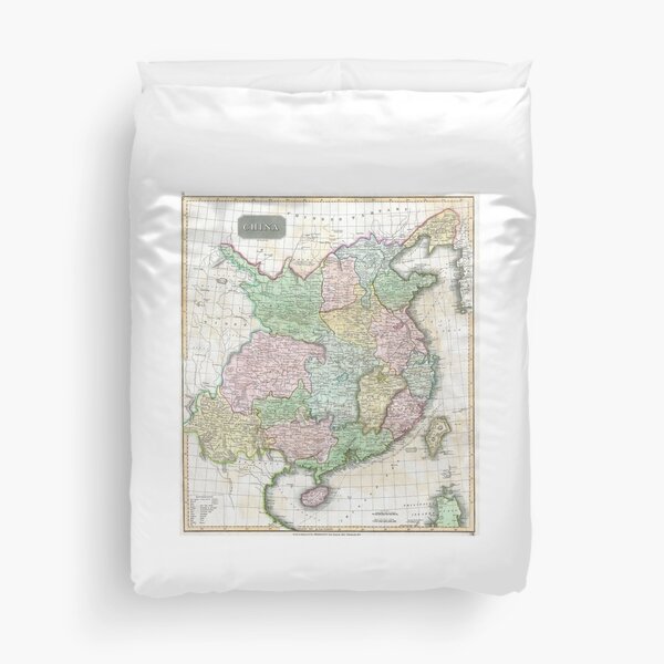 Item preview, Vintage Map of China (1815) designed and sold by BravuraMedia.