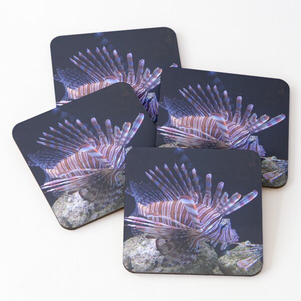 Item preview, Tropical lionfish in aquarium designed and sold by JuliVogel.