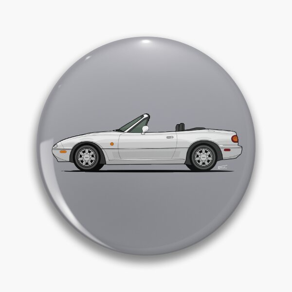 Item preview, NA MX-5 / Eunos / Miata single drawing WHITE designed and sold by RJWautographics.