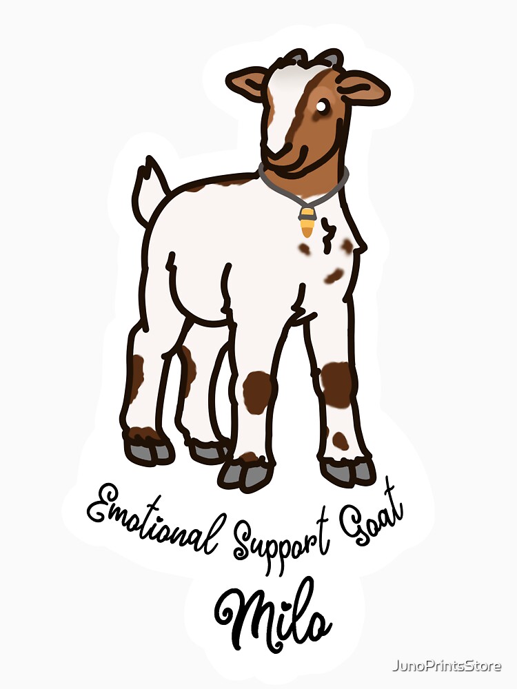 "Milo the Goat Shadow and Bone Fanart" Tshirt by JunoPrintsStore