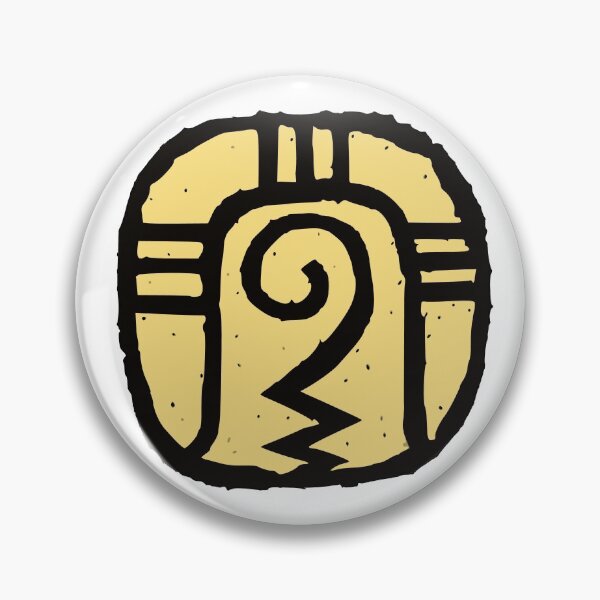 Item preview, 16. YELLOW WARRIOR "CIB". 16th Kin or Solar Seal of the Mayan Calendar. designed and sold by KinMayaShop.