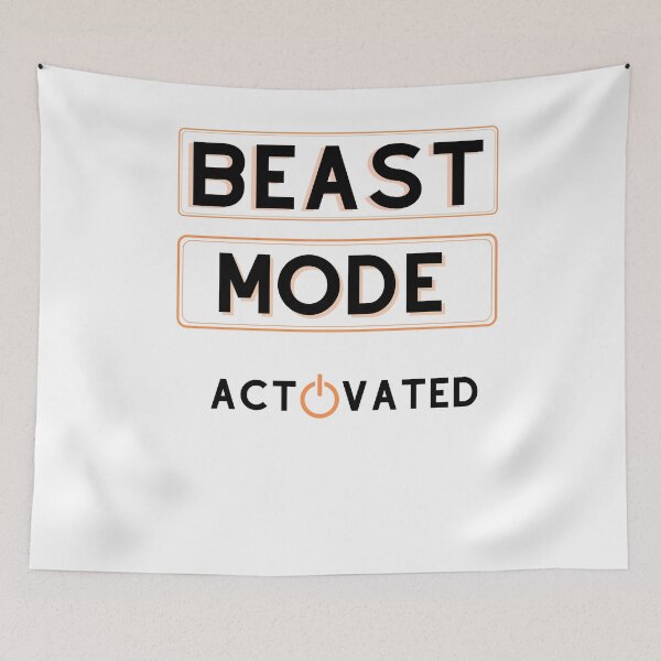 Item preview, Beast mode activated designed and sold by REEBORN.