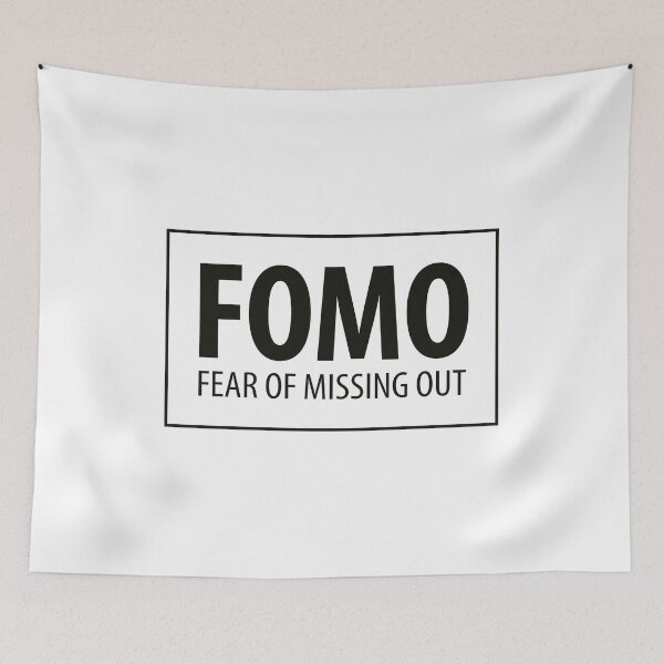 Item preview, Fomo White designed and sold by Tobias Langner.