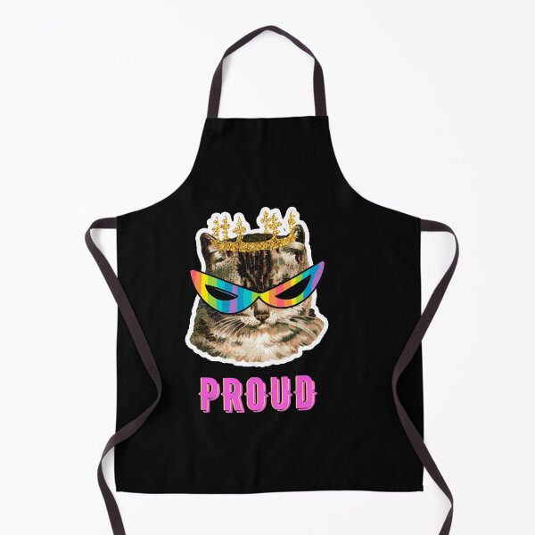 Item preview, Cat wearing sunglasses proud cute pride 2021 lgtbi queer designed and sold by Gotafeeling.