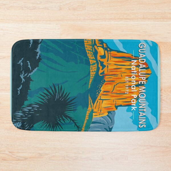 Item preview, Guadalupe Mountains National Park Texas Vintage designed and sold by KrisSidDesigns.